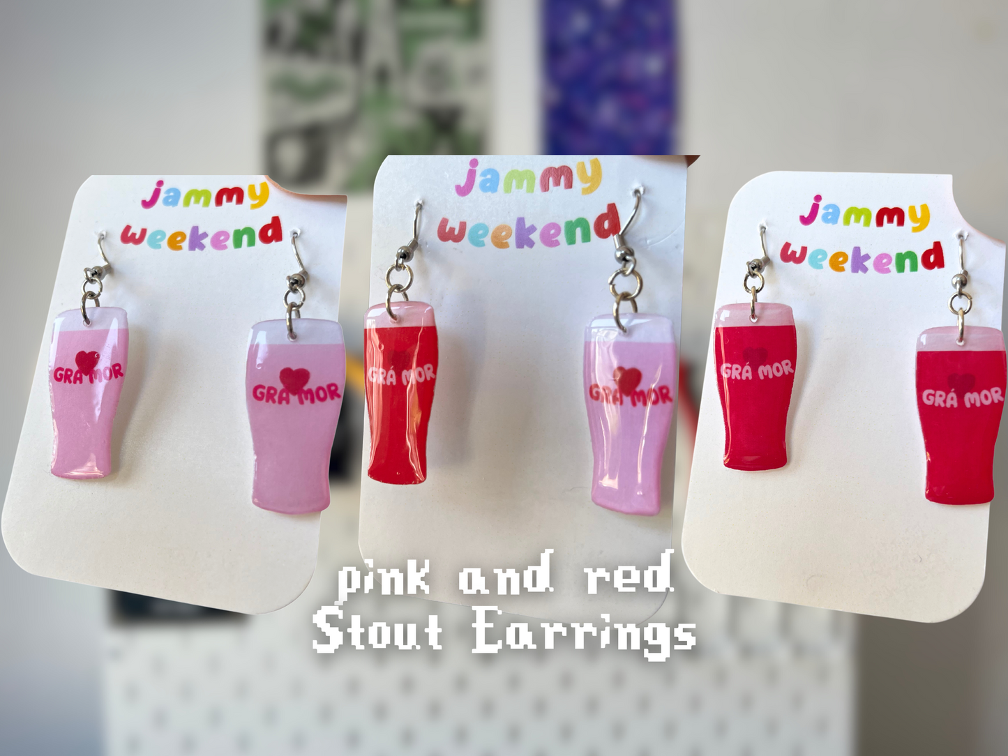 Grá Mor (Big Love) Stout Earrings