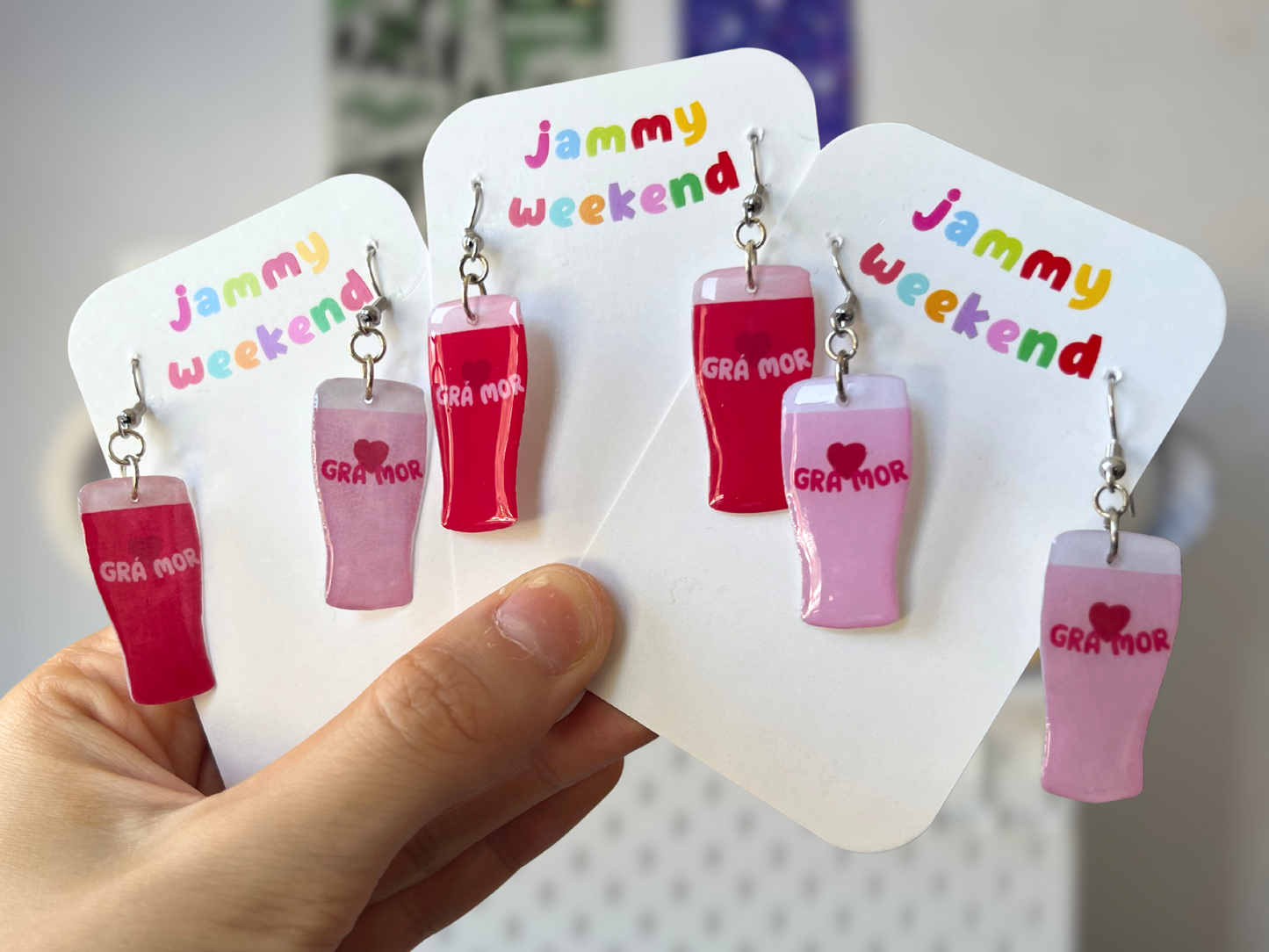 Grá Mor (Big Love) Stout Earrings
