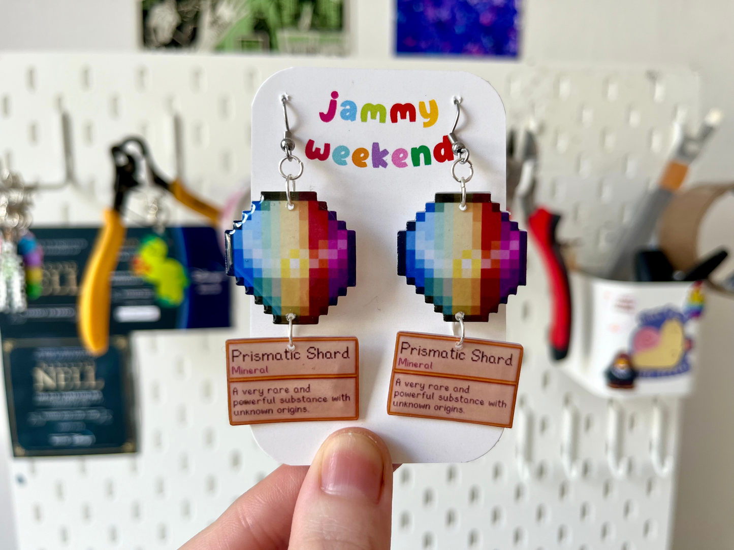 Prismatic Shard Earrings