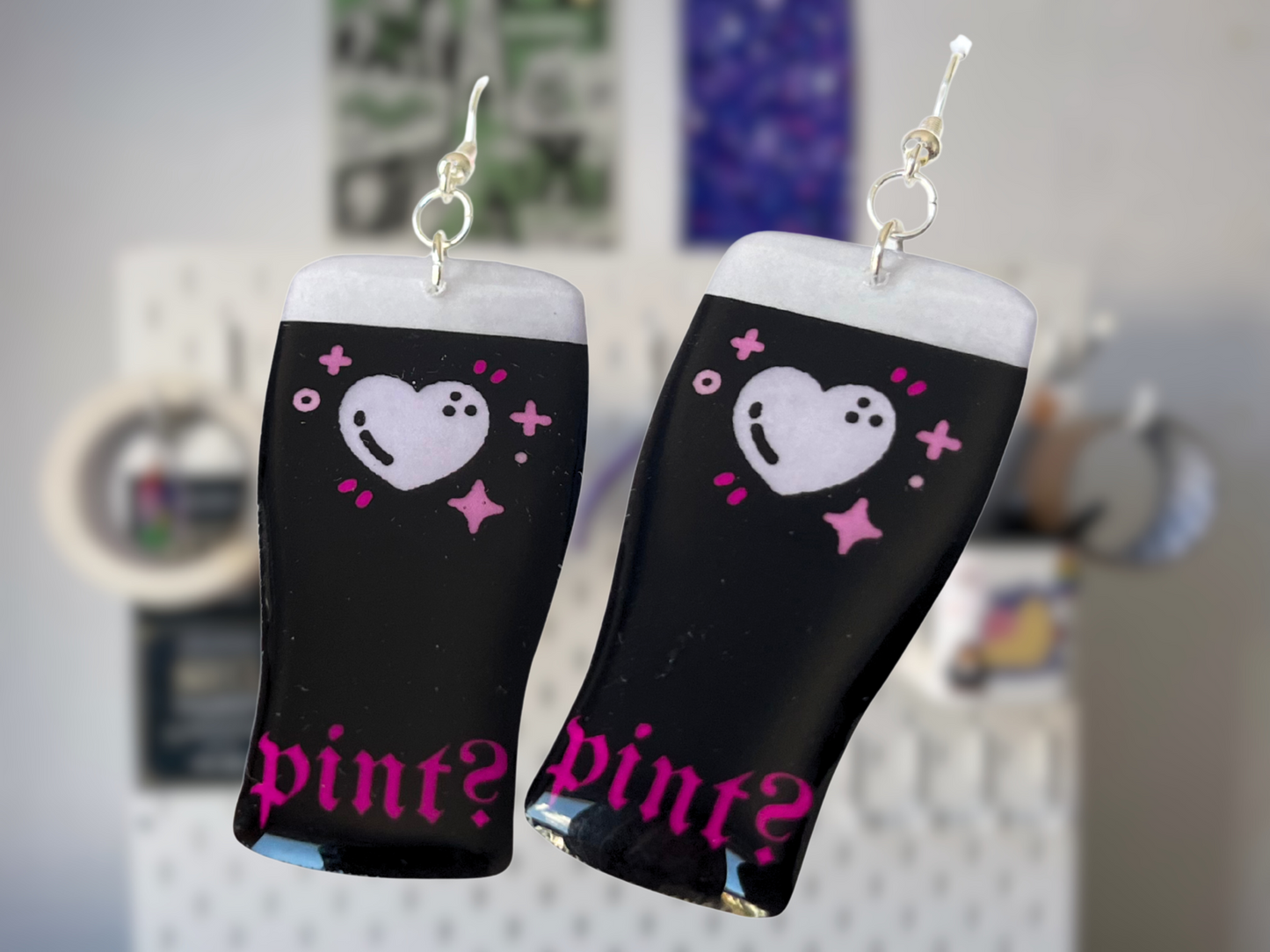 Pint? Stout Earrings