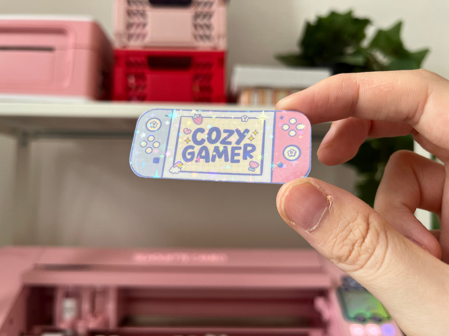 Cozy Gamer Sticker