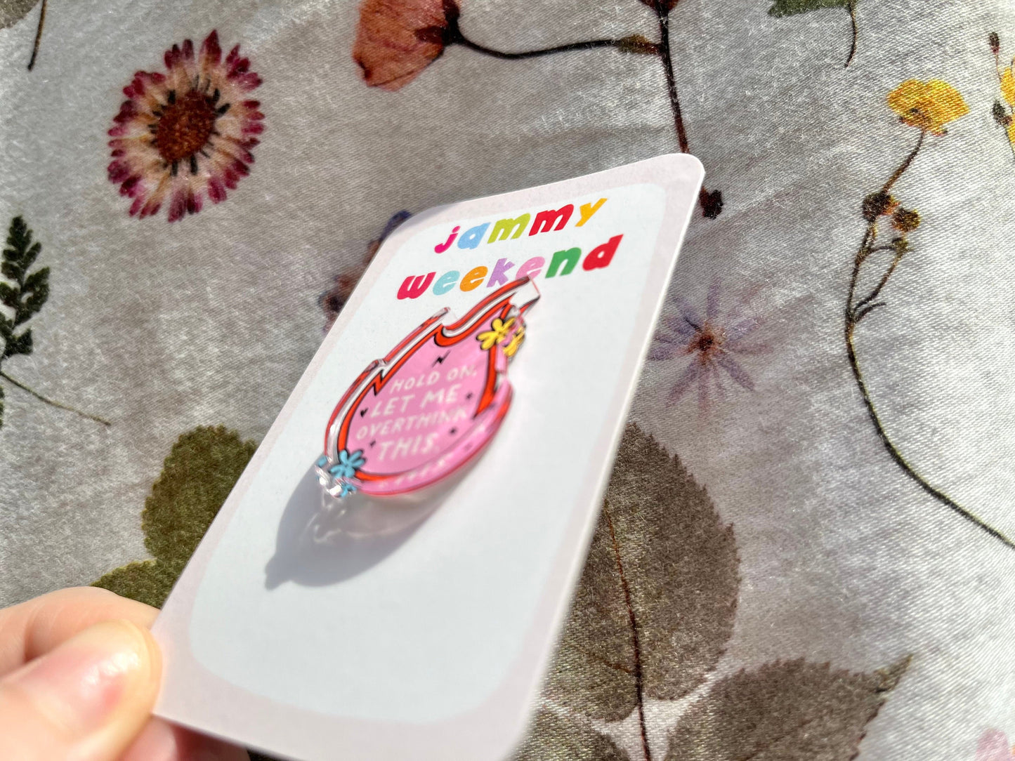 Hold On Let Me Overthink this Pin