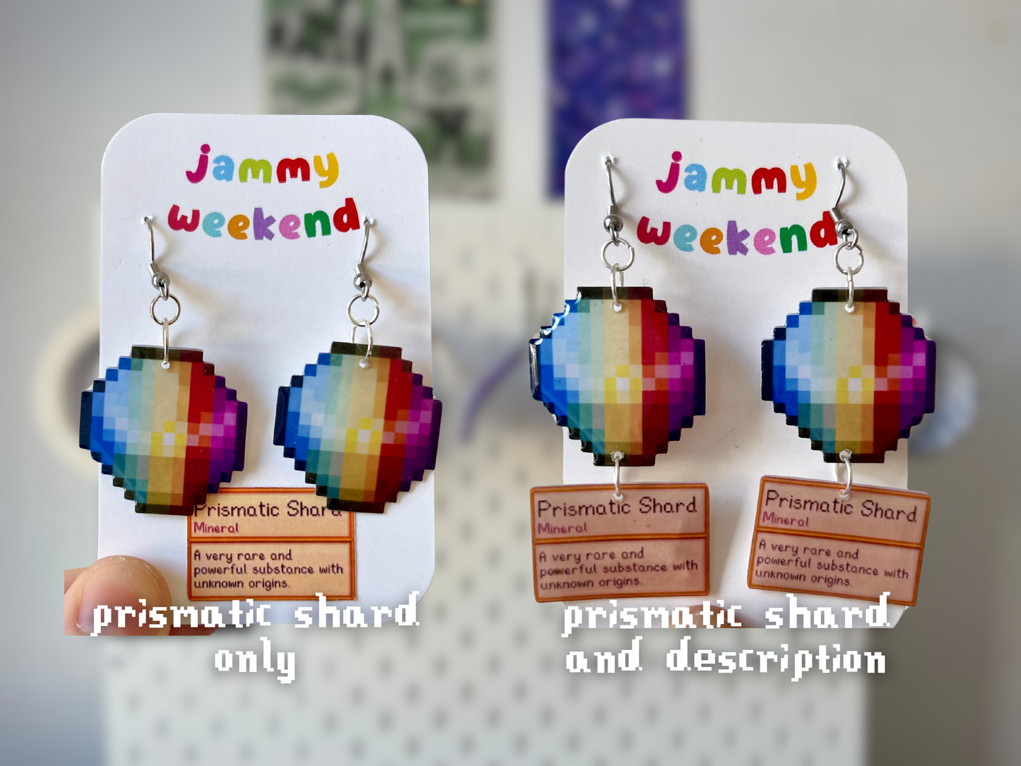 Prismatic Shard Earrings