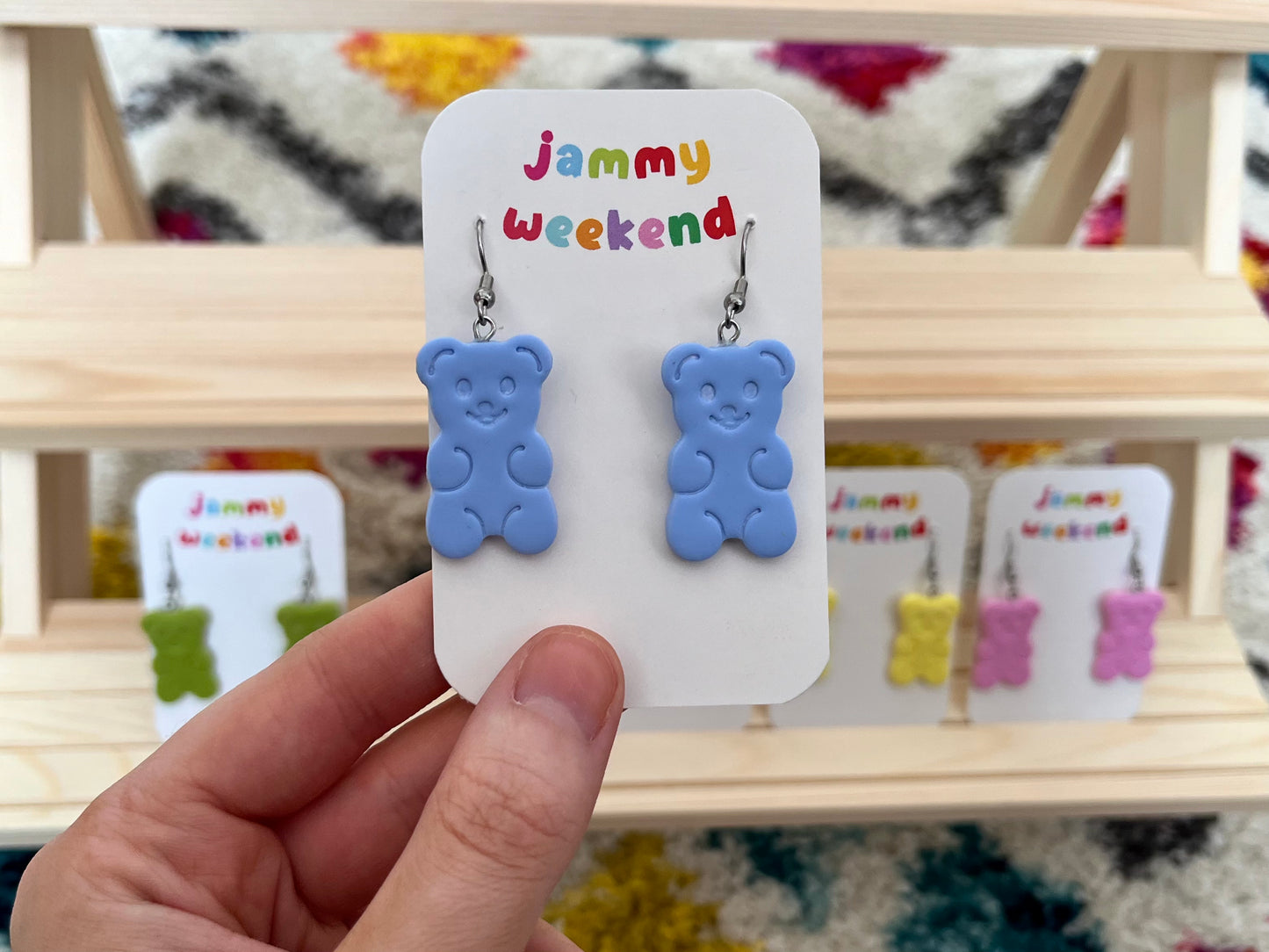 Gummy Bear Clay Earrings