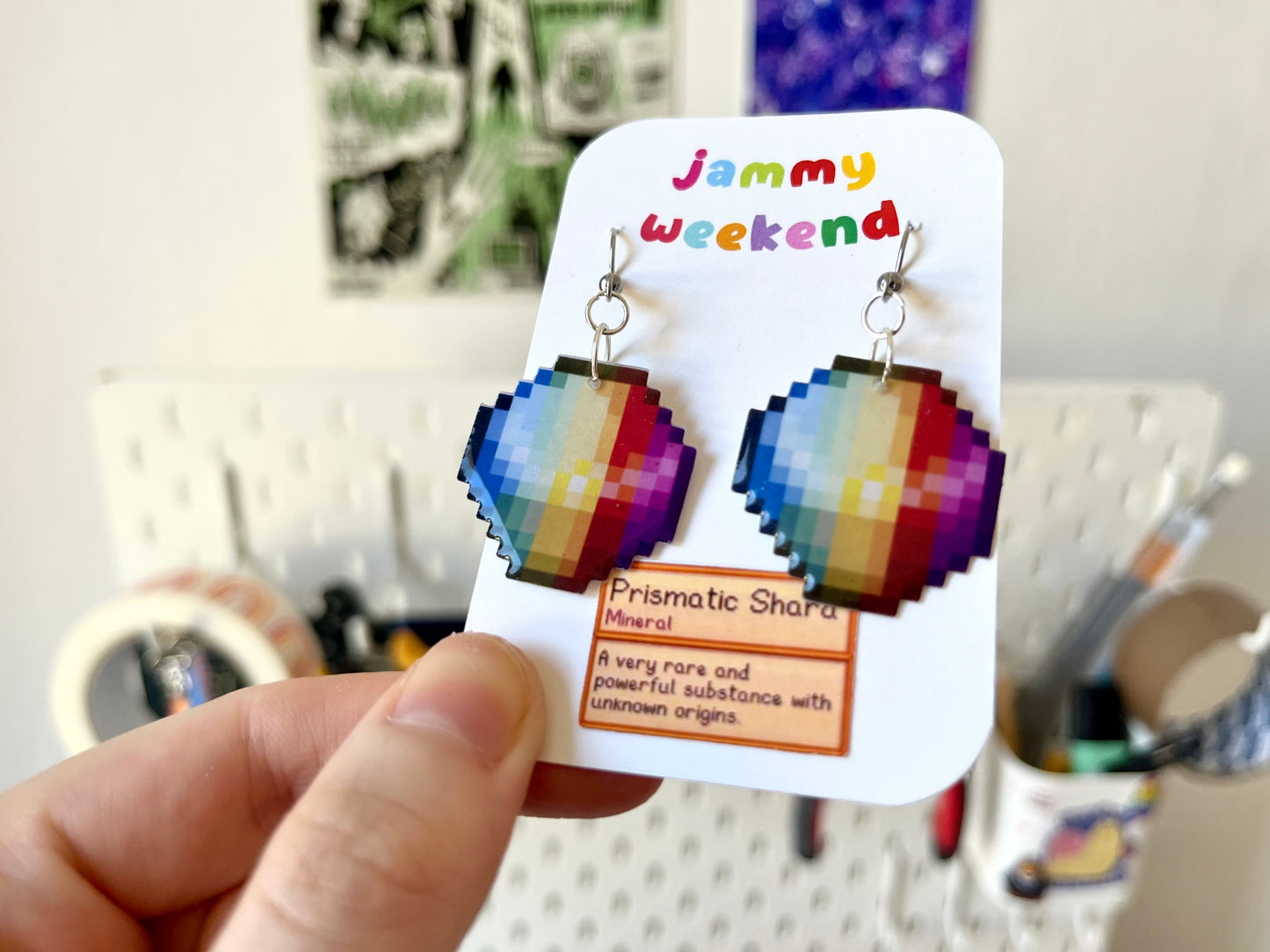 Prismatic Shard Earrings