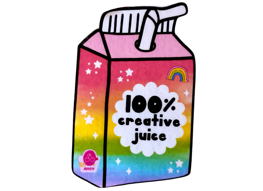 100% Creative Juice Sticker